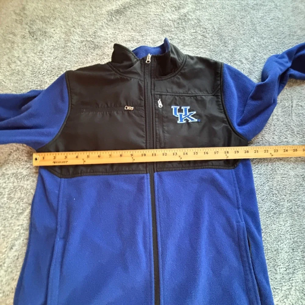 UK Mens Fleece Jacket Medium Gorpcore Casual Preppy Kentucky Wildcats‎ 19117x